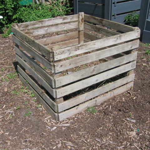 Compostbak hout